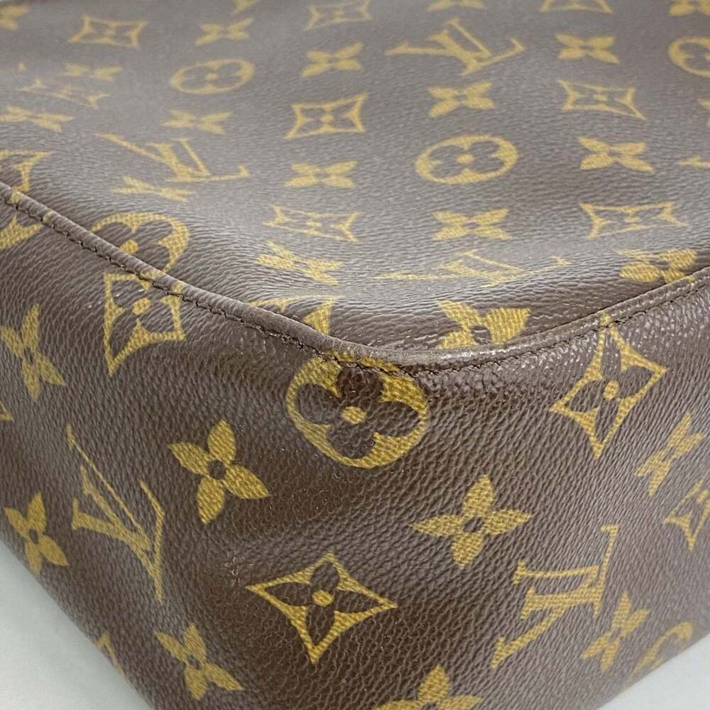 LOUIS VUITTON Brown Monogram Looping MM Shoulder Bag - Picture 6 of 11
